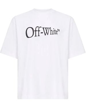 Off-White c/o Virgil Abloh ロゴ Tシャツ - ホワイト
