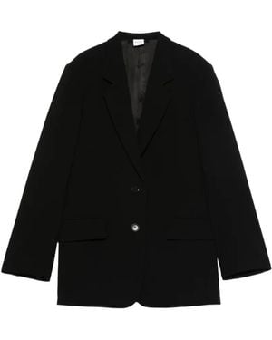 Aspesi Single-Breasted Blazer - Black