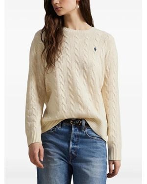 Ralph Lauren Cable-knit Sweater - ブルー