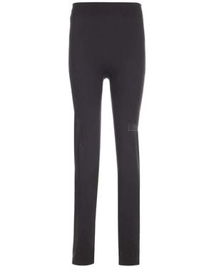 MM6 by Maison Margiela Nahtlose Hose Aus Stretch-Jersey - Blau