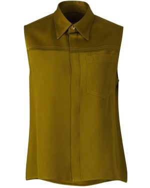 Ami Paris Sleeveless Shirt - Green