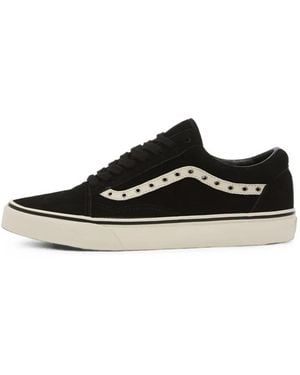 Vans Old Skool Eyelet-Embellished Sneakers - Black