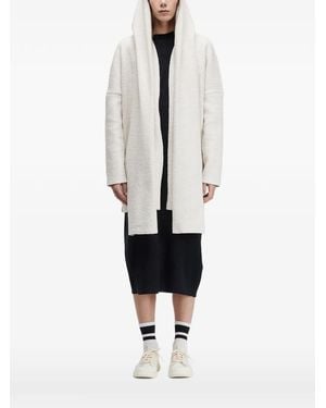 Osklen Hooded Long Sleeves Cardigan - White