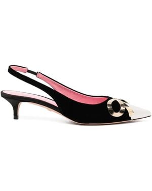 Giambattista Valli 40Mm Bow-Embellished Pumps - Black