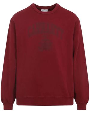 Carhartt Graphic-Detail Sweatshirt - Red