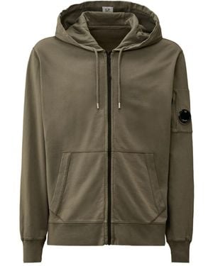 C.P. Company Hoodie À Fermeture Zippée - Vert