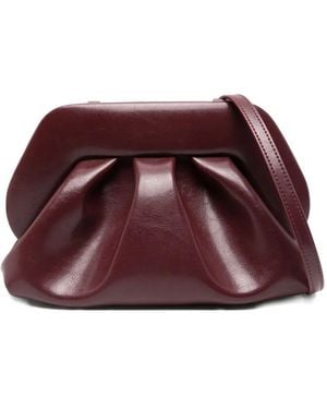 THEMOIRÈ Pleated Clutch Bag - Viola