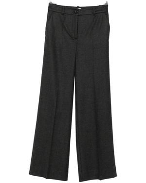 P.A.R.O.S.H. Pressed-Crease Pants - Black