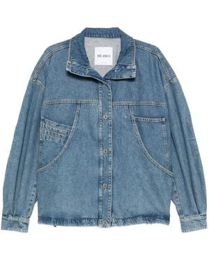 The Attico Denim Cotton Jacket - Blue
