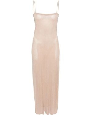 Alexander Wang Beaded Maxi Dress - White