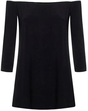 Norma Kamali Off Shoulder Top - Black