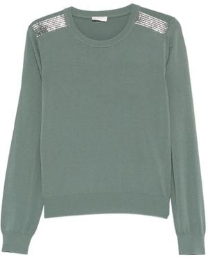 Liu Jo Pull À Ornements - Vert