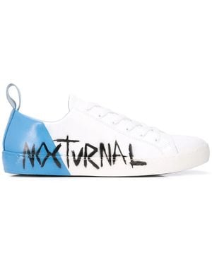 Haculla Nocturnal Low-Top Sneakers - White