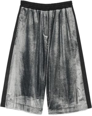 Alysi Short À Taille Élastiquée - Gris