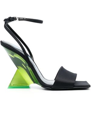 The Attico Sandali Cheope 105Mm - Verde