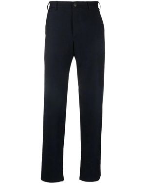 Canali Tailored Wool Pants - Blue