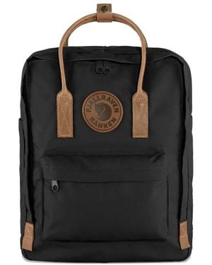 Fjallraven Mochila Kånken No. 2 Con Asa - Negro