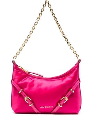 ショルダーバッグ・ポシェット Givenchy Pastel Pink Leather Voyou Boyfriend Party Shoulder Givenchy Voyou Leather Chain Strap Shoulder Bag (Shoulder