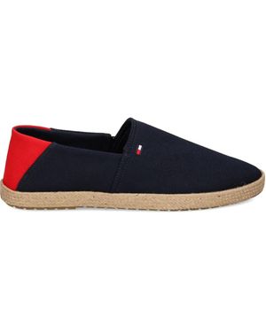 Tommy Hilfiger コットン エスパドリーユ - ブルー