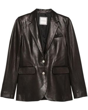 Tagliatore Sophie Button-Fastening Jacket - Black