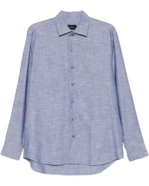 Brioni Buttoned Marcelo Shirt - Blue