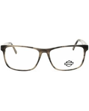 Harley Davidson Lunettes De Vue À Monture Géométrique - Gray