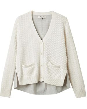 Sea Lavinia Pockets Cardigan - White