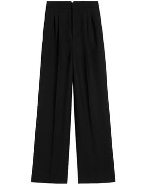 Ami Paris High Waist Large Trousers - Black