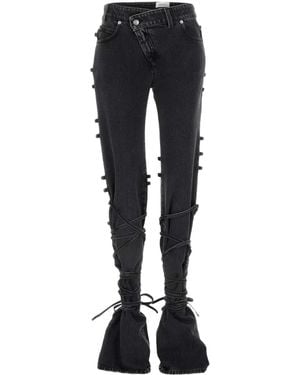 McQueen Vaqueros Con Lazo - Negro