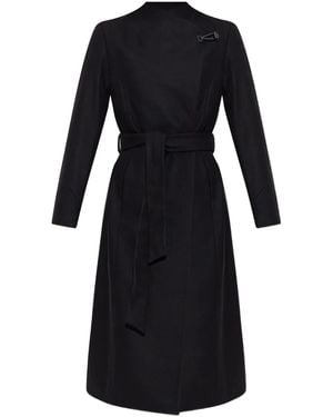 AllSaints Riley Belted Coat - Black