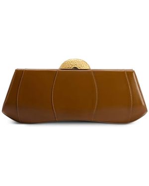 Giuseppe Zanotti Eve Clutch Bag - Brown