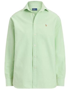 Polo Ralph Lauren Pony-Embroidered Shirt - Green