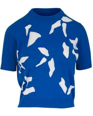 Akris T-Shirt À Manches Courtes - Bleu