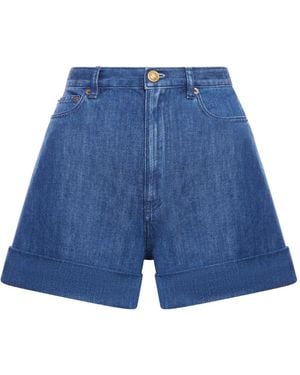 Valentino Garavani Lightweight Denim Shorts - Blue