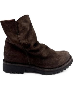 Fiorentini + Baker Elf Suede Chunky-Sole Boots - Black