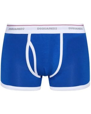 DSquared² Logo-waistband Boxers - Blue