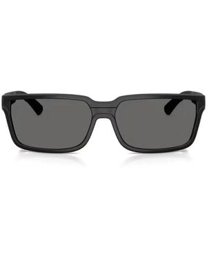 Burberry Rectangle-Frame Sunglasses - Grey