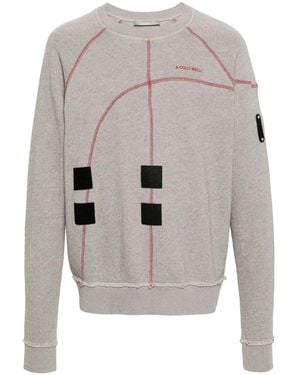 A_COLD_WALL* Intersect Seam-Detail Sweatshirt - Grey