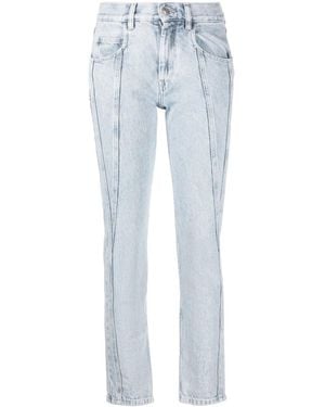 Isabel Marant Vikira Straight-Leg Jeans - Blue