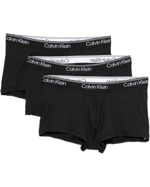 Calvin Klein Low Rise Trunk 3-Pack - Black