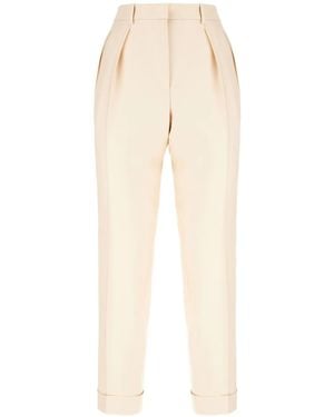 Tom Ford Wool Trousers - Natural