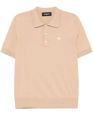 DSquared² Polo Con Applicazione Logo - Neutro
