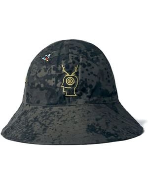 South2 West8 X Brain Dead Fishing Bucket Hat - Blue