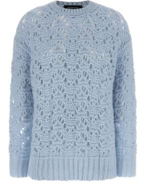 Fabiana Filippi Virgin Wool Cardigan - Blue