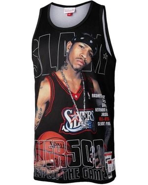 Mitchell & Ness Allen Iverson Tank Top - Black