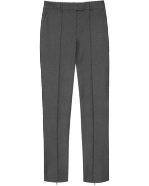 Vera Wang Iowa Zip-Detail Trousers - Grey