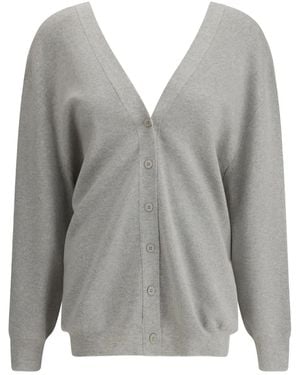 Sa Su Phi Cardigan Con Scollo A V - Grigio
