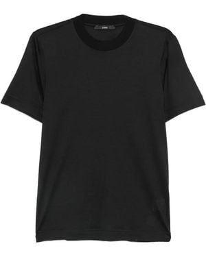 SAPIO T-Shirt Girocollo - Nero