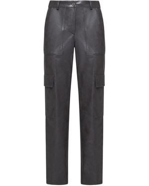 Kaos Straight-Leg Trousers - Grey