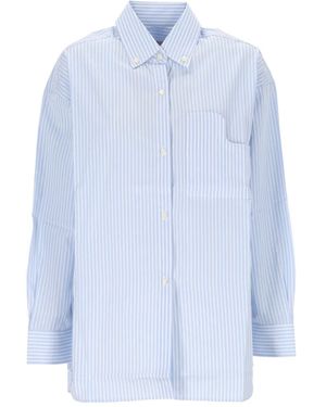 CUANTICO Chemise À Rayures - Blue